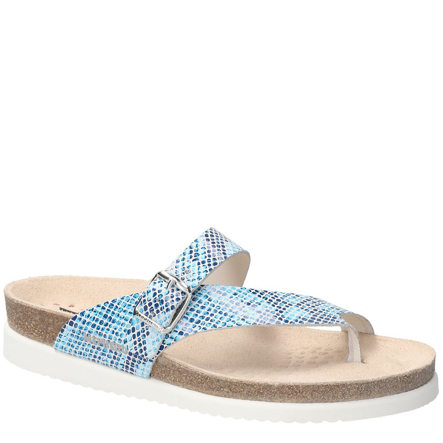 Mephisto Helen Sandals - Sand Boa Turquoise