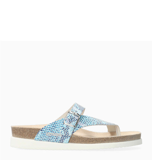 Mephisto Helen Sandals - Sand Boa Turquoise