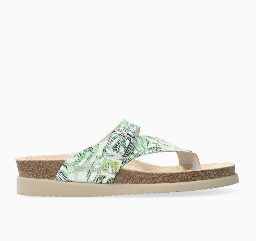 Mephisto Sandals Helen Jungle Green