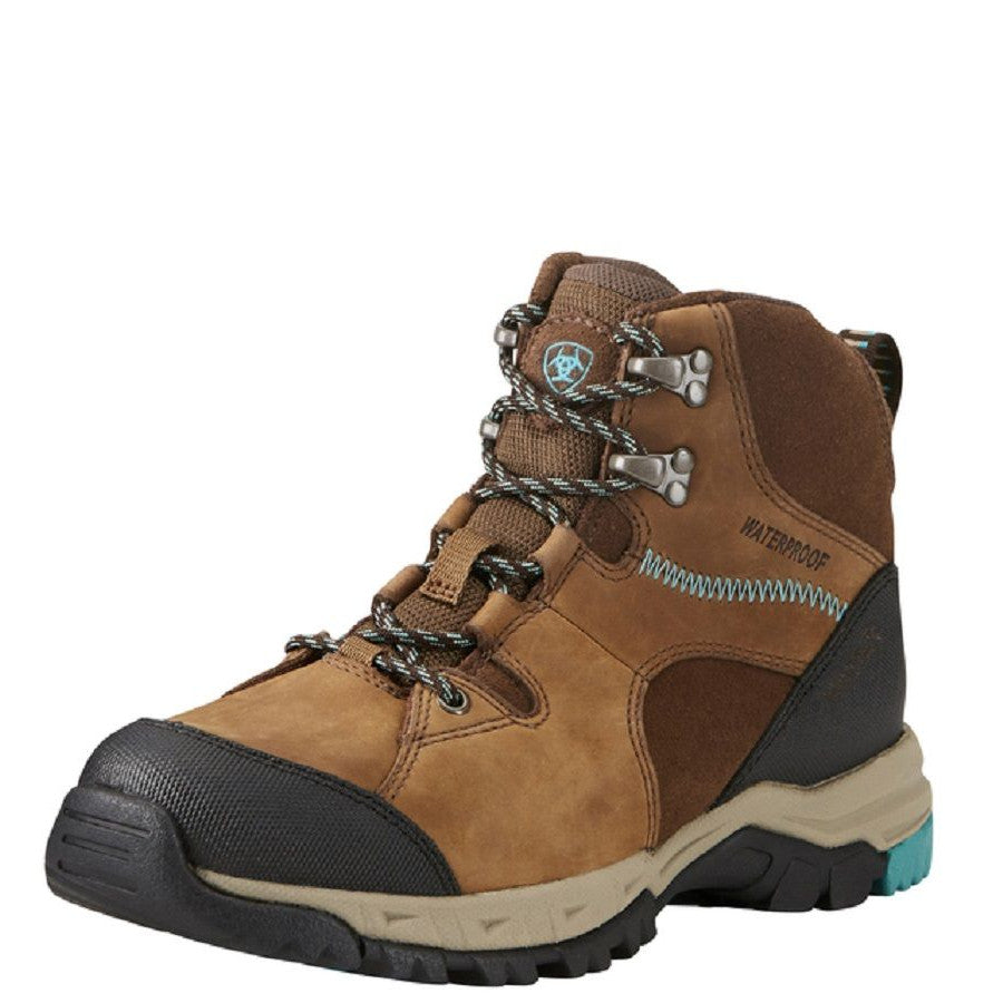 Ariat Womens Skyline H20 Waterproof Hiking Boot Distressed Brown