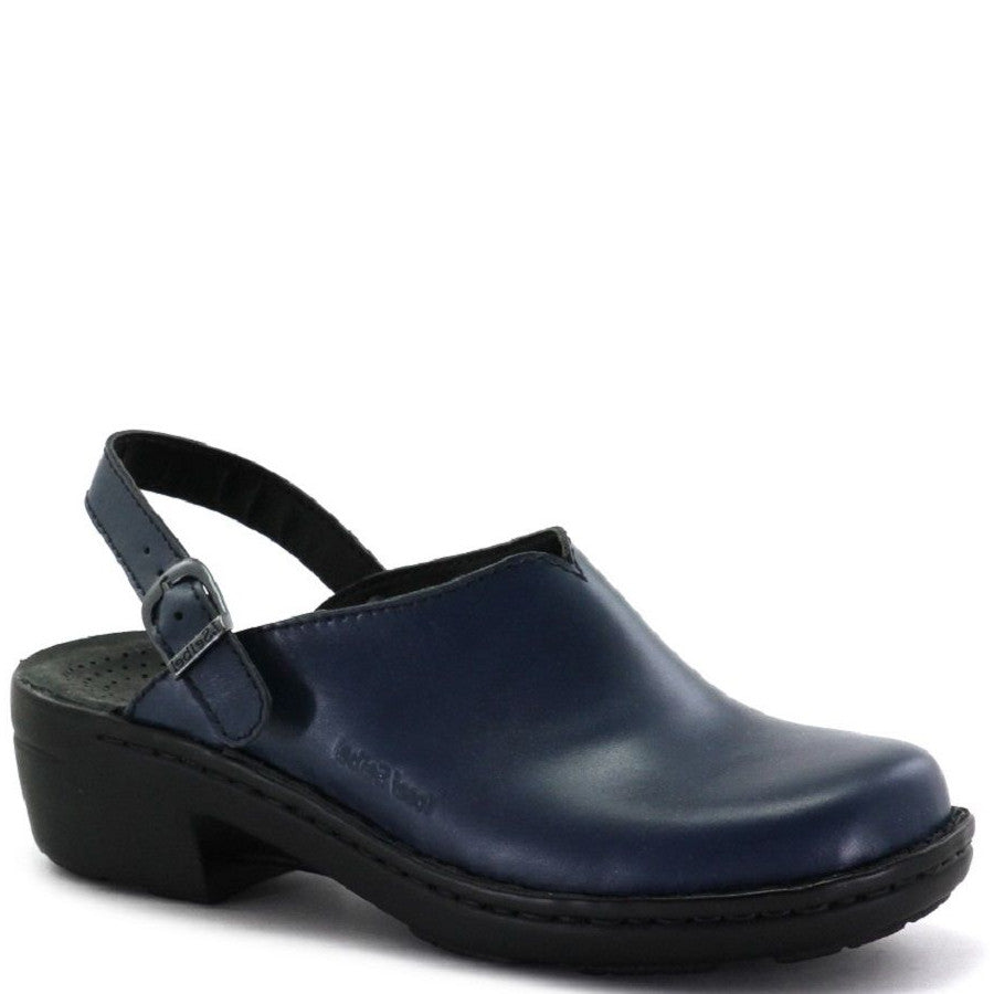 Josef Seibel Betsy Leather Clogs - Abisso Blue